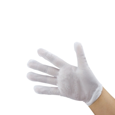 A palma de nylon do poliuretano coube plutônio revestido da luva do trabalho de mão da segurança mergulhou a anti luva estática do ESD