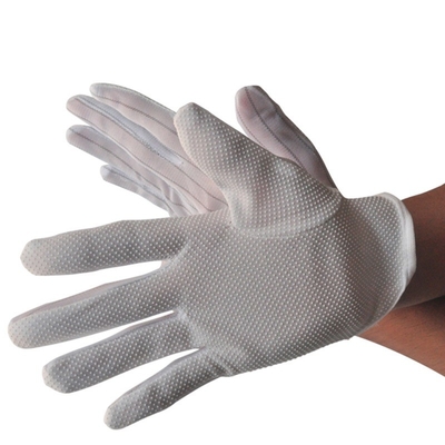A palma de nylon do poliuretano coube plutônio revestido da luva do trabalho de mão da segurança mergulhou a anti luva estática do ESD