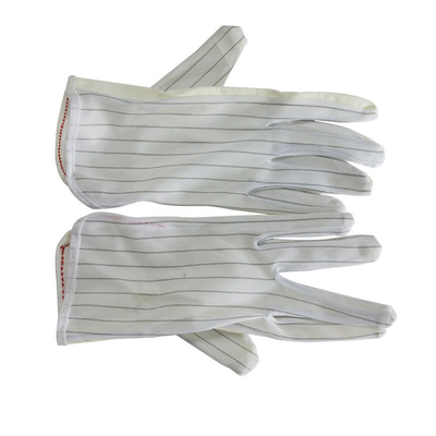 Plutônio preto estático do ESD das luvas de pouco peso de nylon do plutônio o anti revestiu luvas do trabalho da segurança