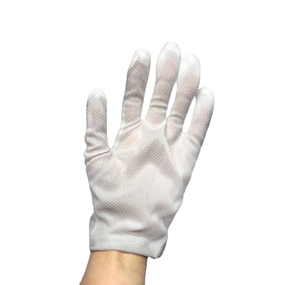 Plutônio preto estático do ESD das luvas de pouco peso de nylon do plutônio o anti revestiu luvas do trabalho da segurança
