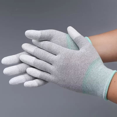 A sala de limpeza que trabalha o anti plutônio resistente ao calor estático das luvas revestiu