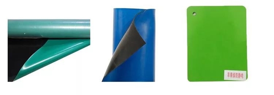 Esteira de tabela de fabricação eletrônica 120cm x 60cm do ESD dos serviços Grey Green preto azul