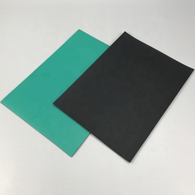 Pele 3mm eletrostática preta verde azul ESD Mat For Workbench de borracha de 2mm