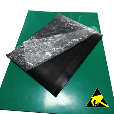 Pele 3mm eletrostática preta verde azul ESD Mat For Workbench de borracha de 2mm