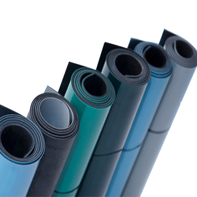 Assoalho antiestático Mat Customized Size Blue Color do PVC do ESD do vinil duradouro