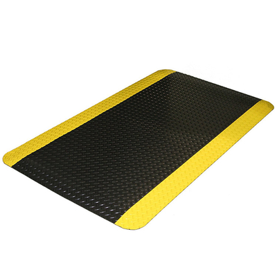 Anti revestimento estático Mat Anti Fatigue da telha de borracha ergonômica do PVC do ESD