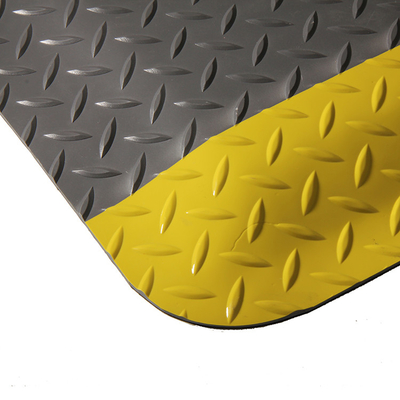 Anti revestimento estático Mat Anti Fatigue da telha de borracha ergonômica do PVC do ESD