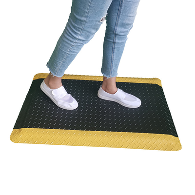 Borracha estática industrial de Mat Anti Fatigue ESD do revestimento do quarto desinfetado do PVC anti