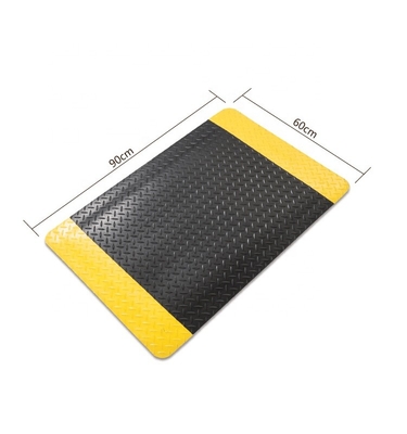 Fadiga Mat For Workshop do ESD do anti deslizamento industrial do PVC do assoalho da tabela da plataforma anti