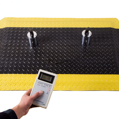 Anti revestimento estático industrial elástico Mat Anti Fatigue ESD do quarto desinfetado
