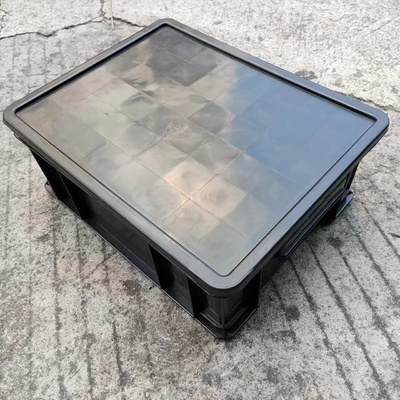 Recipiente ondulado de empacotamento componente plástico antiestático Tray Pallet Bin Conductive Boxe do ESD da caixa de armazenamento