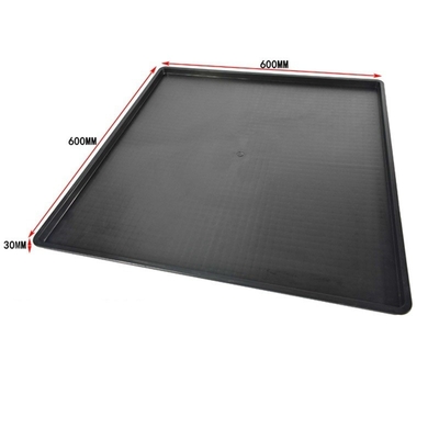 Da caixa antiestática da circulação do ESD Tray Conductive Component Container Bin caixa de envio do Esd da sala de limpeza das bandejas do Esd
