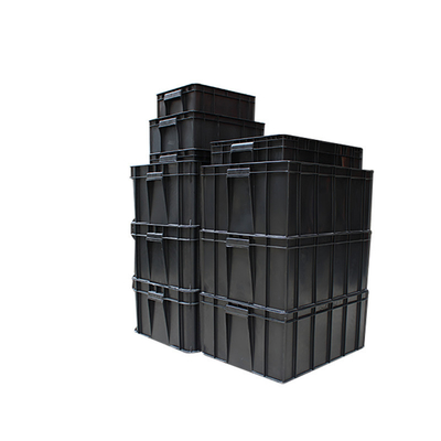 Caixas condutoras do escaninho antiestático plástico antiestático do Esd Tray Container Esd Component Tray para a eletrônica