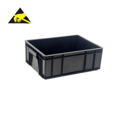 Bandejas recicláveis do PWB do ESD Tote Antistatic Storage Box Esd do equipamento de empacotamento para oficinas eletrônicas
