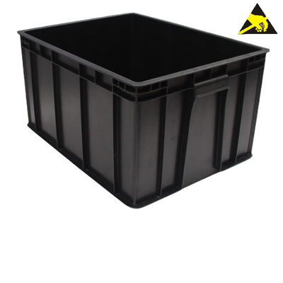 Anti caixas estáticas da caixa componente Dissipative antiestática condutora do empacotamento plástico Esd do carretel de Smt Smd para a eletrônica