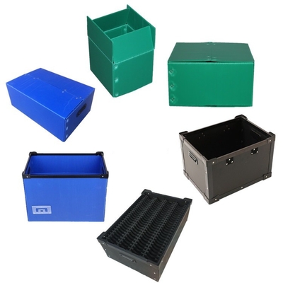 O armazenamento componente eletrônico Esd Tray Plastic Esd Pcb Tray ESD corrugou o escaninho antiestático do preto do PVC da caixa da caixa