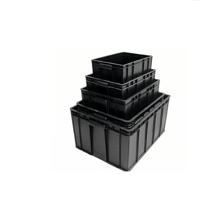 Caixas componentes antiestáticas de Tray Pallet Bin Anti-Static Conductive do recipiente do ESD do armazenamento dos PP