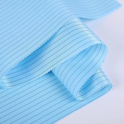 Do poliéster antiestático da grade das telas do ESD do algodão tela Dissipative estática