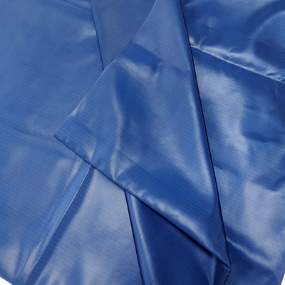 Tela 100% estática do forro do poliéster das telas do ESD do Workwear anti