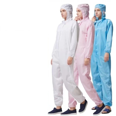 Terno antiestático Dustproof unisex do quarto desinfetado dos vestuários sem fiapos do ESD