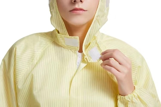 Terno antiestático Dustproof unisex do quarto desinfetado dos vestuários sem fiapos do ESD