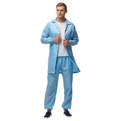 Calças longas da camisa da luva da anti combinação estática Sterilizable autoclávica