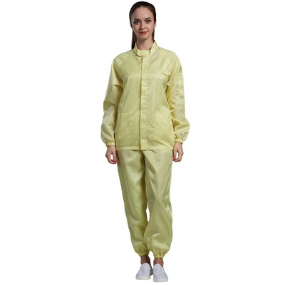 Roupa de trabalho antiestática do vário poliéster seguro das blusas do ESD da cor