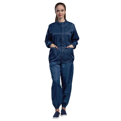 Roupa de trabalho antiestática do vário poliéster seguro das blusas do ESD da cor