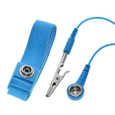 Bracelete estático sem fio estático elástico do PVC da correia de pulso 2.2MM de Fairtech anti ESD anti