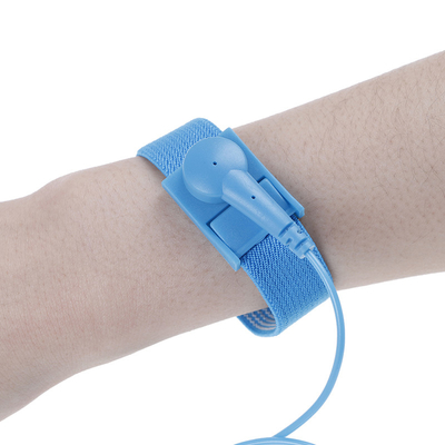 Bracelete estático sem corda do ESD anti com cabo ajustável da descarga