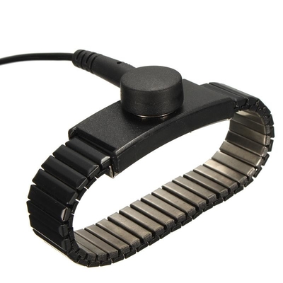 Grampo ajustável do rádio da terra da mão do bracelete da eletricidade estática do ESD anti