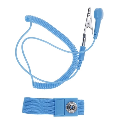 Punho estático da correia de pulso do controle da sala de limpeza 25G anti ESD sem cabo