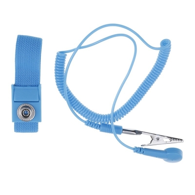 Punho estático da correia de pulso do controle da sala de limpeza 25G anti ESD sem cabo