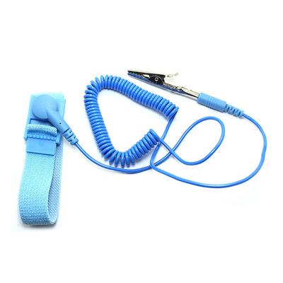agrafo estático ajustável de Elastic LEKO do protetor da correia de pulso de 1.8m anti ESD