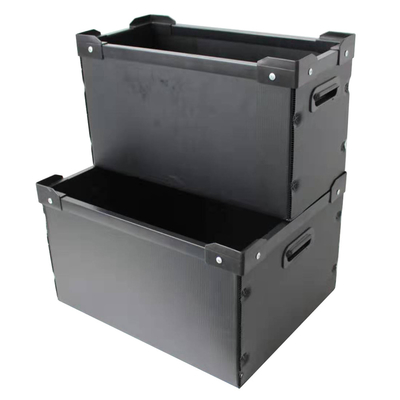 Suporte de fita impermeável preto do armazenamento do carretel da caixa SMD do recipiente plástico do ESD