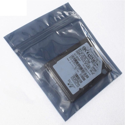 Saco estático plástico do LDPE de HDD o Ziplock de empacotamento do anti imprimiu a proteção do ESD