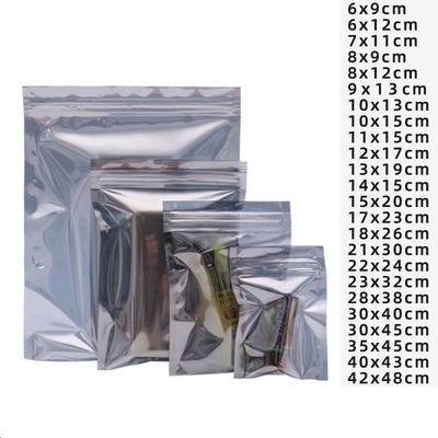 Espaço livre plástico de proteção estático Mylar do zíper da soldadura térmica do saco do ESD do papel de embalagem