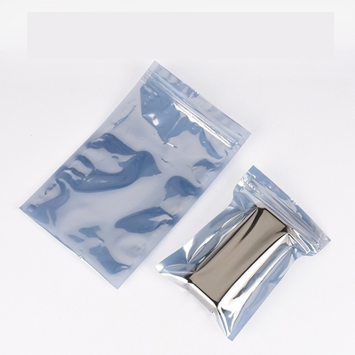 Impermeável Dustproof de proteção estático translúcido dos sacos do ESD da selagem lateral anti
