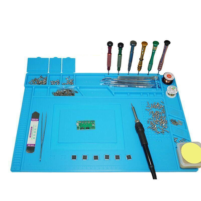 Jogo estático de Mat Soldering Insulation Work Station do reparo do silicone anti