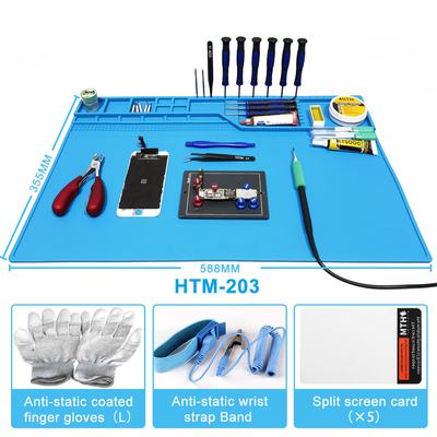 Reparo estático Mat Silicone Pad Desk Platform do ESD do PC do telefone de Fairtech anti
