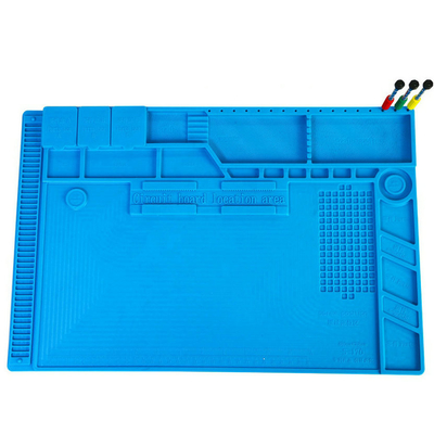 almofada resistente ao calor de 655g Esd Mat Welding Silicone Soldering Insulation