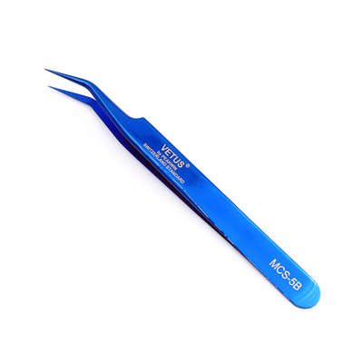 Extensão Vetus Lash Tweezers Stainless Steel da pestana da remoção da pústula