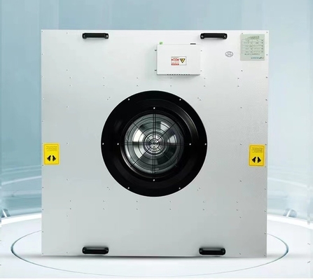 Três filtro do fã do fluxo laminar FFU HEPA da sala de limpeza da unidade de filtro de Hepa das engrenagens
