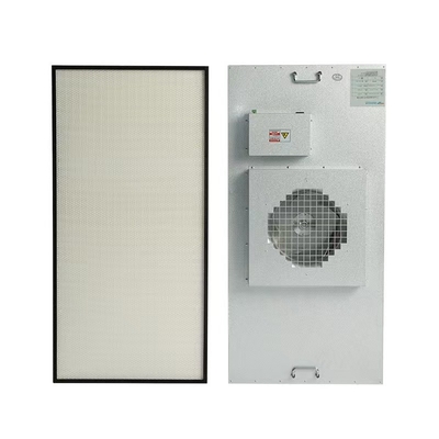 Três filtro do fã do fluxo laminar FFU HEPA da sala de limpeza da unidade de filtro de Hepa das engrenagens