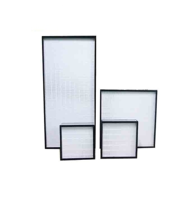 Filtro farmacêutico Mini Pleated Gel Seal Media da sala de limpeza HEPA do UL