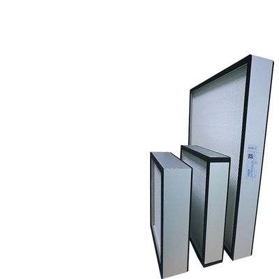 Filtro farmacêutico Mini Pleated Gel Seal Media da sala de limpeza HEPA do UL