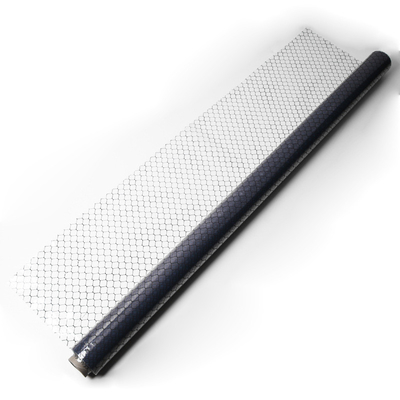 Favo de mel preto Mesh Transparent Cleanroom Sheet Film do vinil da cortina da grade do ESD