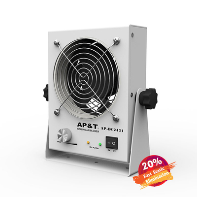 proteção horizontal de choque do fã do ESD Ionizer da parte superior do banco de 220V 50Hz rapidamente