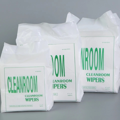 Limpador branco do poliéster da sala de limpeza do laser para a tela Maxclean Microfiber