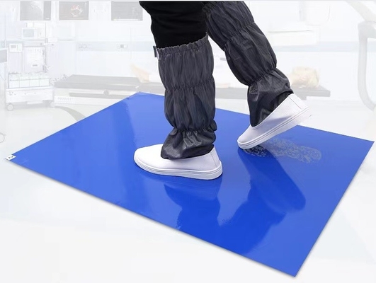 Sala de limpeza adesiva forte Mat Polyethylene Sheets No Residue foleiro 24&quot; *45”